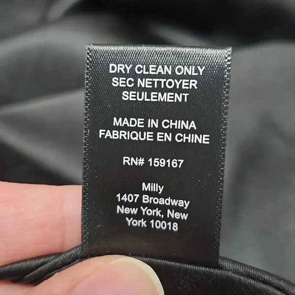 {Milly} Fion Graphic Butterfly Bias Cut Satin Skirt - Picture 17 of 17